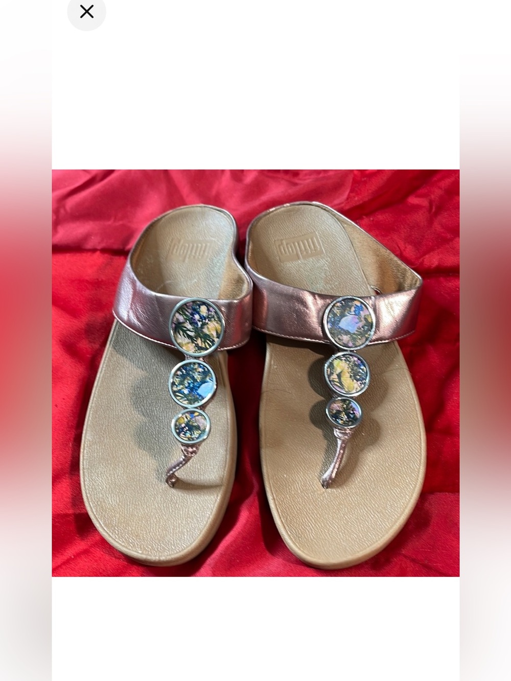 Pink sandals from DSW Brand new